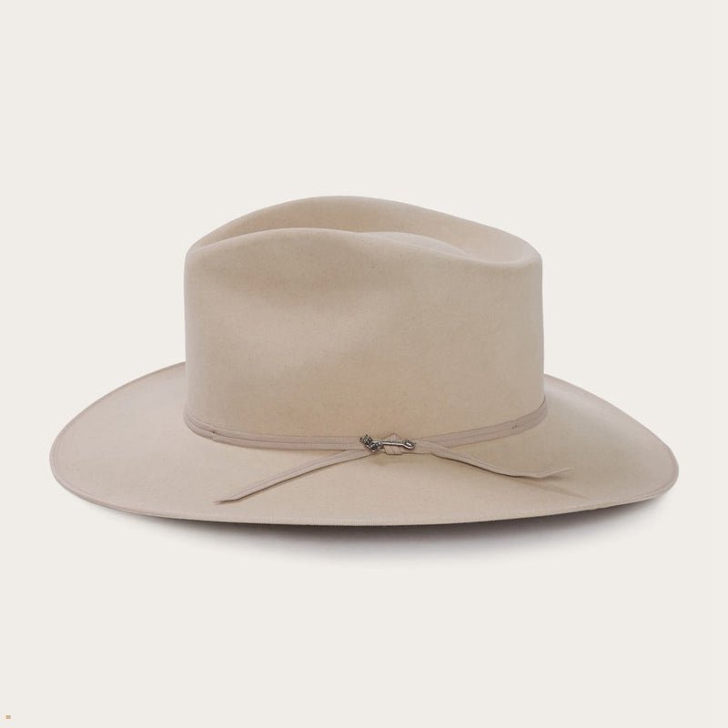 Beige Stetson Dune 5x Gun Club Men's Outdoor Hats | UK 28SAUCVDR