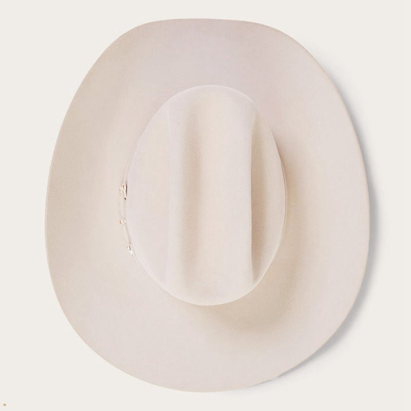 Beige Stetson El Patron 48 Premier 30x Men's Cowboy Hats | UK 94ARSYETP