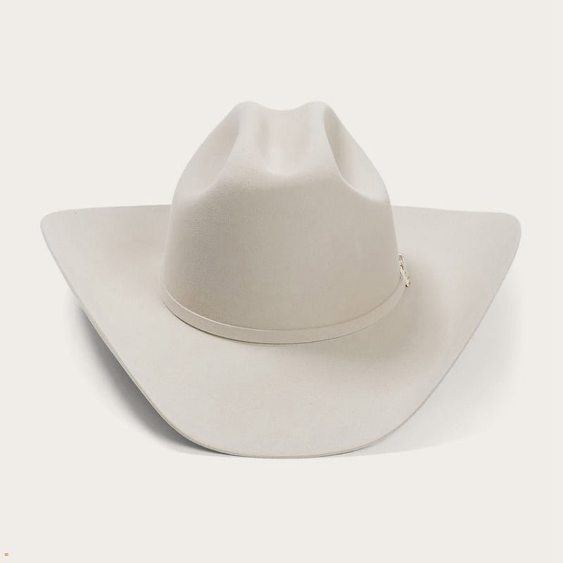 Beige Stetson El Patron 75 Premier 30x Men\'s Cowboy Hats | UK 70IWXGOUS