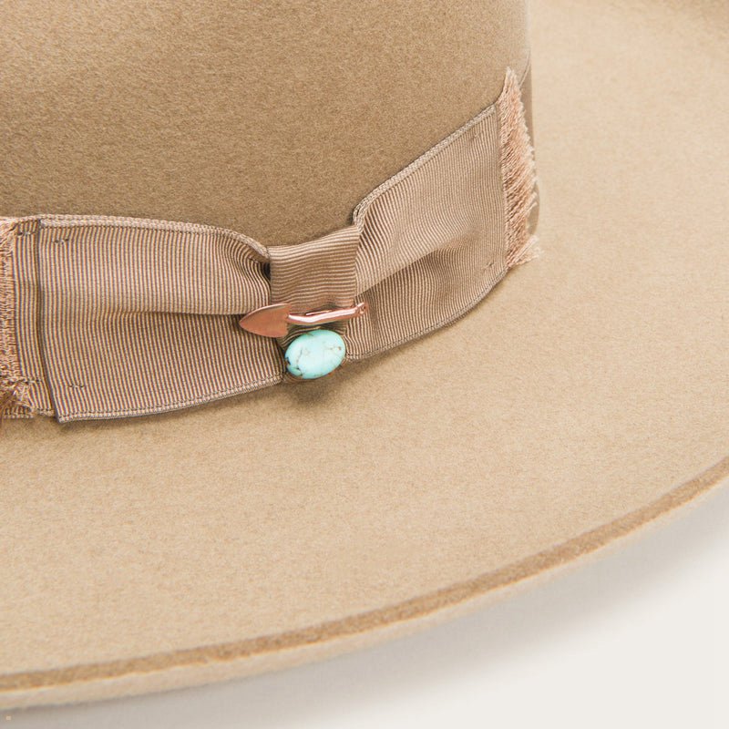 Beige Stetson Eureka Men's Fedoras | UK 97UWPOBLF