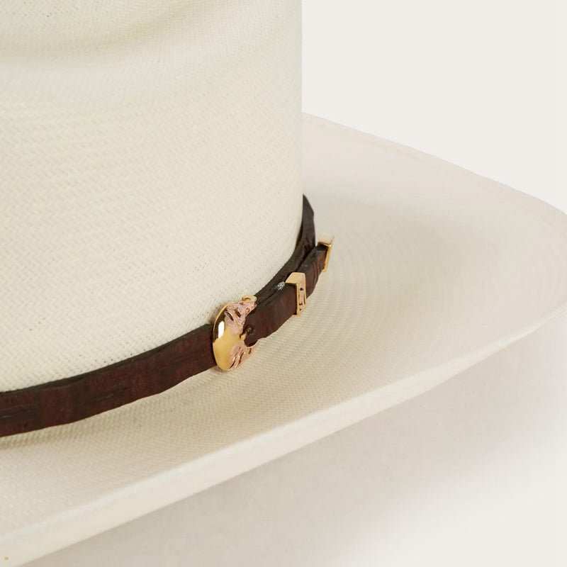 Beige Stetson Evilla De Oro 1000x Straw Women's Cowboy Hats | UK 34FCVRZGJ