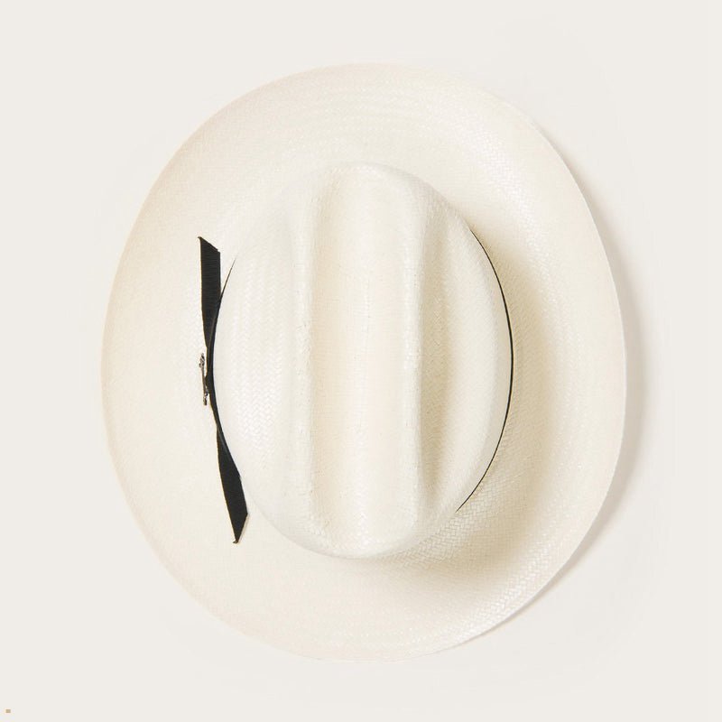 Beige Stetson Open Road 6x Straw Women's Cowboy Hats | UK 81XYCSMIT