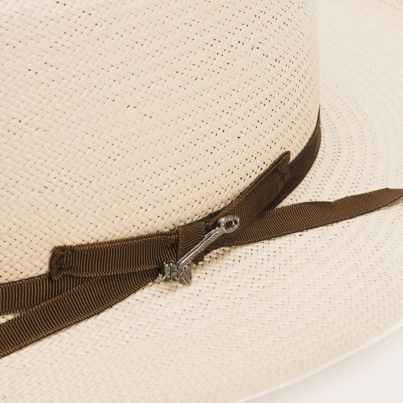 Beige Stetson Open Road Straw Men's Fedoras | UK 64GOJRLKV