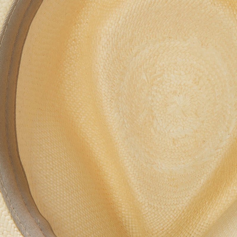 Beige Stetson Retro Panama Men's Fedoras | UK 27PSAKTLD