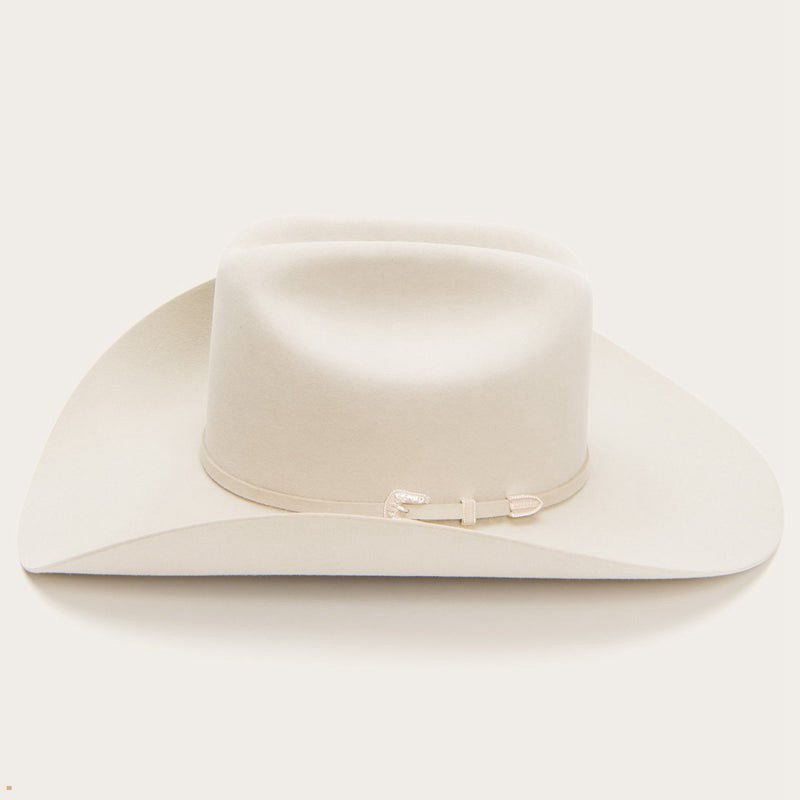 Beige Stetson Skyline 6x Men's Cowboy Hats | UK 16FGELNBW