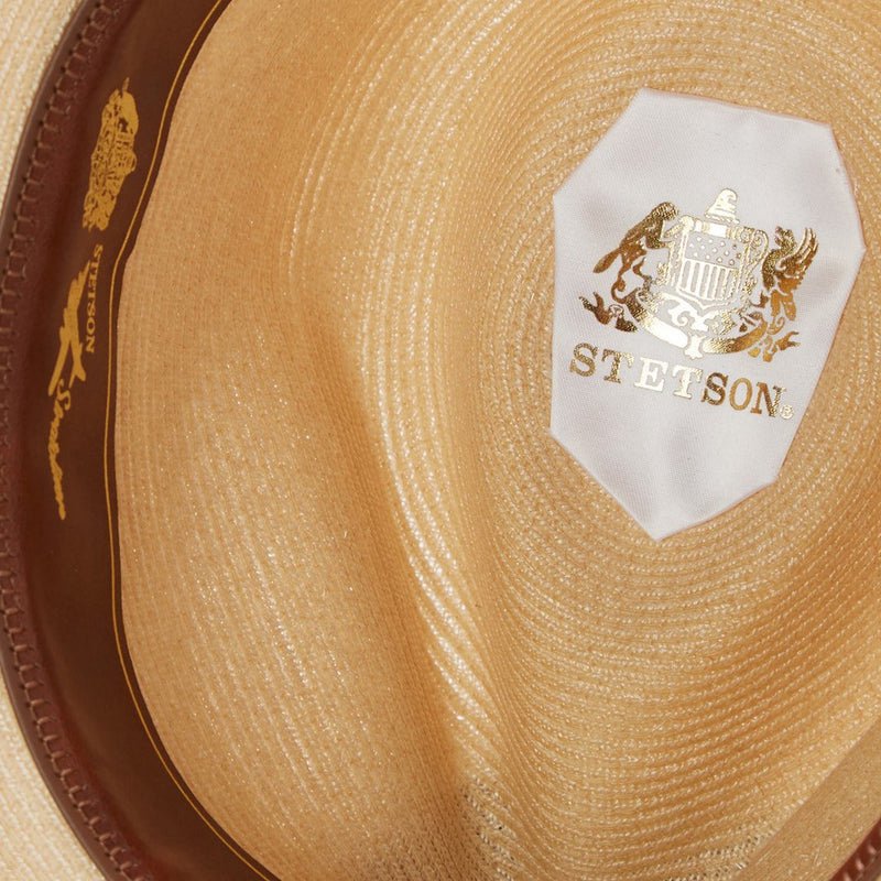 Beige Stetson Stratoliner Hemp Men's Fedoras | UK 50VRBGLAC