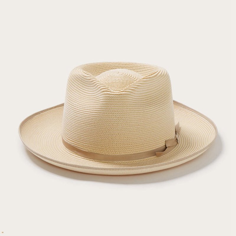 Beige Stetson Stratoliner Milan Women\'s Fedoras | UK 87KARUJNY