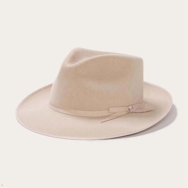 Beige Stetson Stratoliner Women's Fedoras | UK 63HFBNJUL