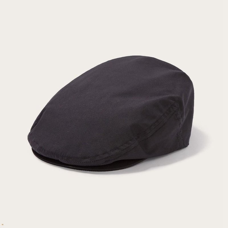 Black Stetson Cambridge All-Weather Ivy Men's Caps | UK 23HLZRFBQ