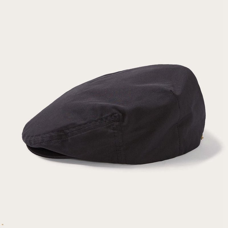 Black Stetson Cambridge All-Weather Ivy Men's Caps | UK 23HLZRFBQ