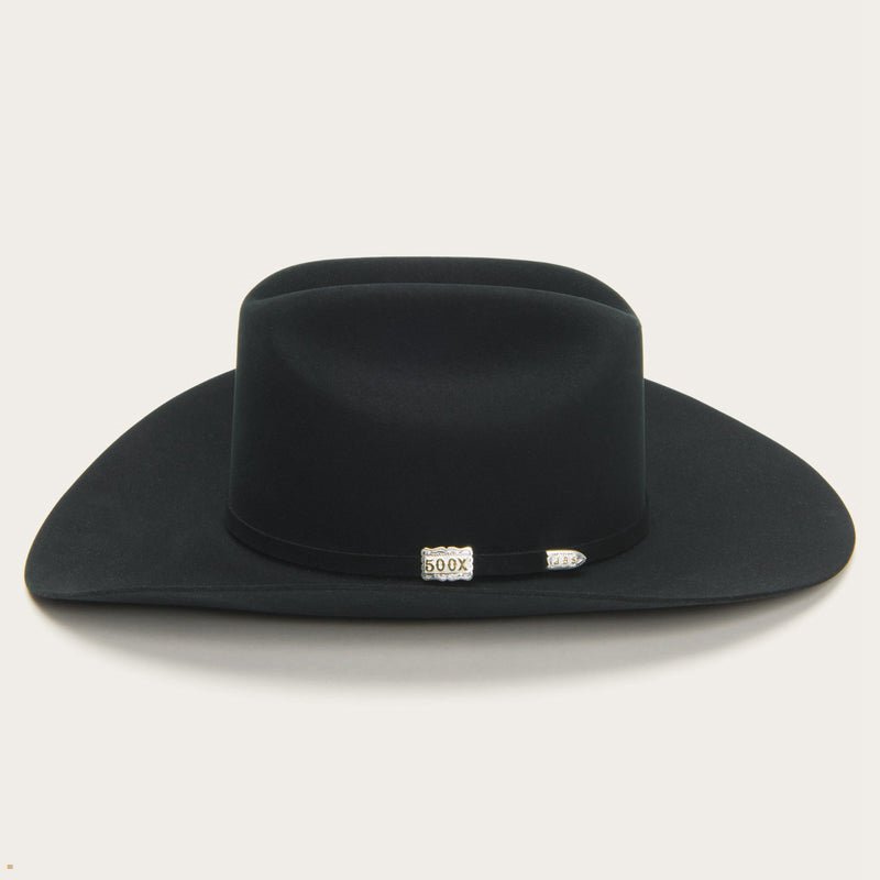 Black Stetson El Amo Men's Western Hats | UK 79QVDHFYI