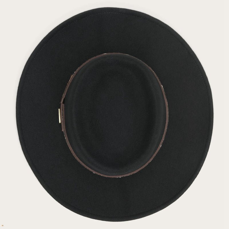 Black Stetson Kelso Men's Outdoor Hats | UK 70XKYHABN