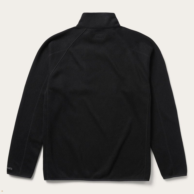 Black Stetson Pullover Knit Men's Sweater | UK 49CHJVGZN