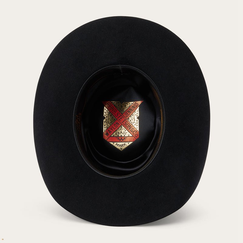 Black Stetson The Lash Men's Western Hats | UK 15MRCTOPH