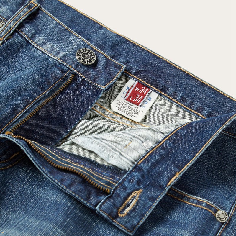 Blue Stetson 1312 Modern Fit Men's Jeans | UK 75VCXRFIW