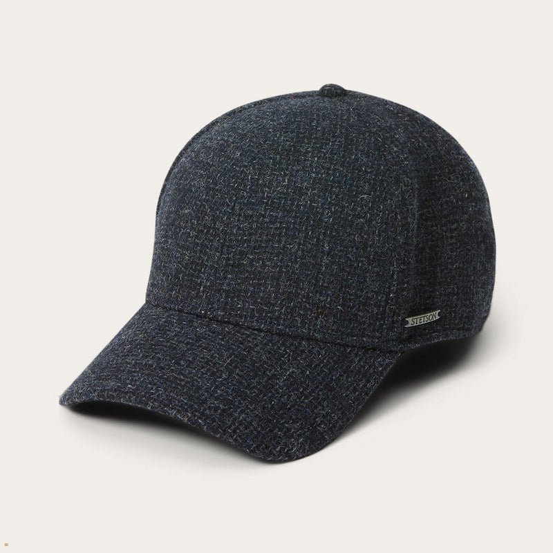 Blue Stetson Baseball Cap Ef Wool Men's Outdoor Hats | UK 48TBLCYRE