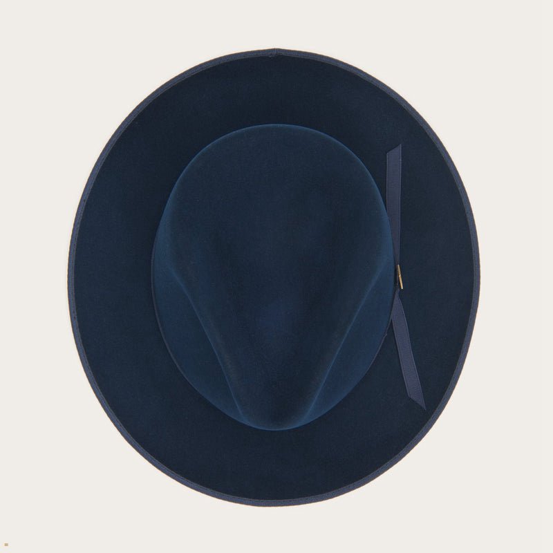 Blue Stetson Pure Stratoliner Men's Fedoras | UK 97FLJZGMS