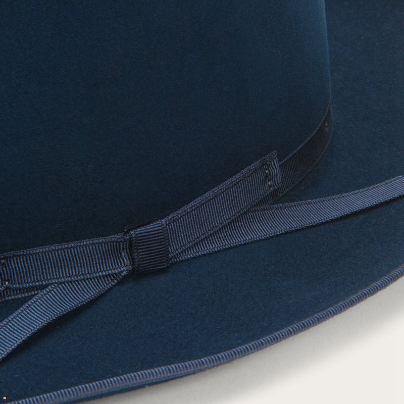 Blue Stetson Pure Stratoliner Women's Fedoras | UK 20SEOBWJP