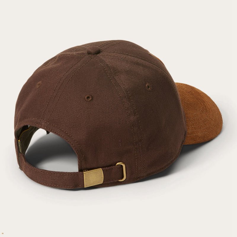 Brown Stetson Baseball Duck Men's Caps | UK 58LVTXDMK