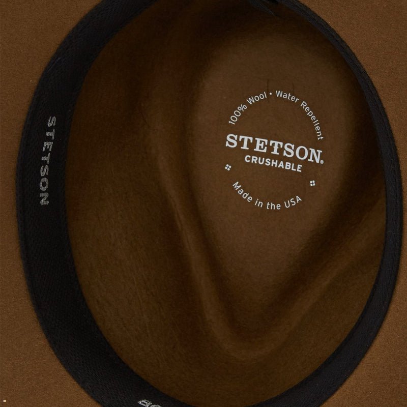 Brown Stetson Bozeman Men's Outdoor Hats | UK 54MSFKGZW