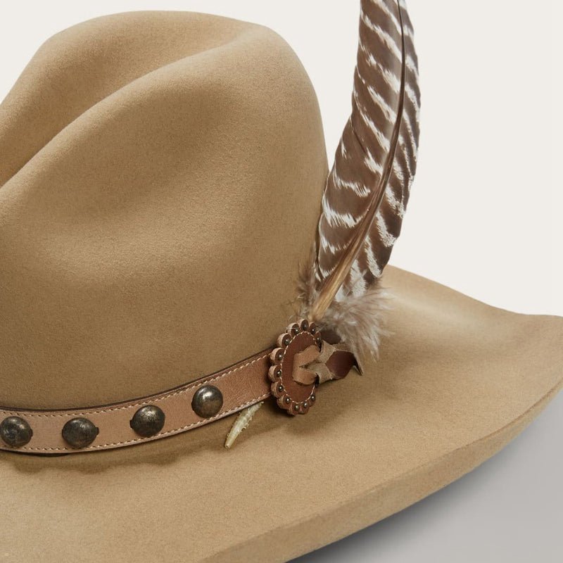 Brown Stetson Broken Bow 4x Men's Cowboy Hats | UK 93CMLGZXQ