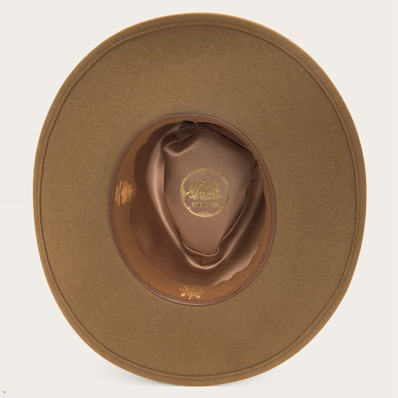 Brown Stetson Coloma Men's Outdoor Hats | UK 74LRNKZJX