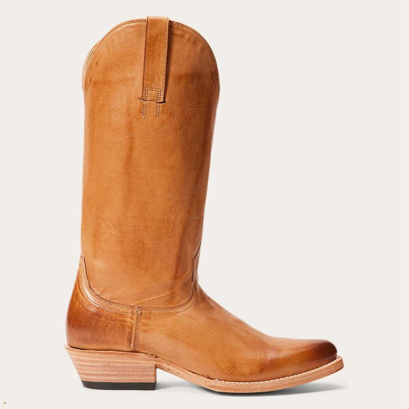 Brown Stetson Emory Women's Boots | UK 59RQVGZWI