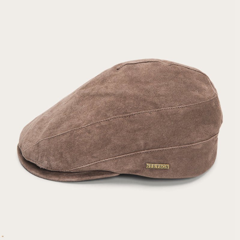 Brown Stetson Leven Women's Caps | UK 92GKJRFYD