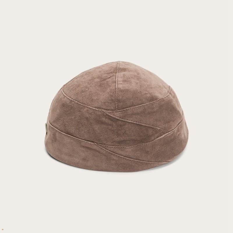 Brown Stetson Leven Women's Caps | UK 92GKJRFYD