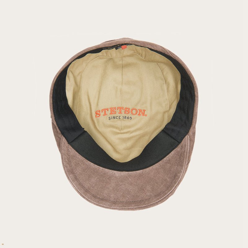 Brown Stetson Leven Women's Caps | UK 92GKJRFYD