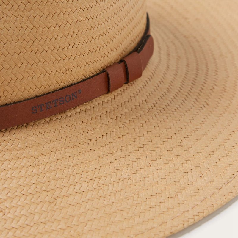 Brown Stetson Limestone Men's Outdoor Hats | UK 81BZMPTDA