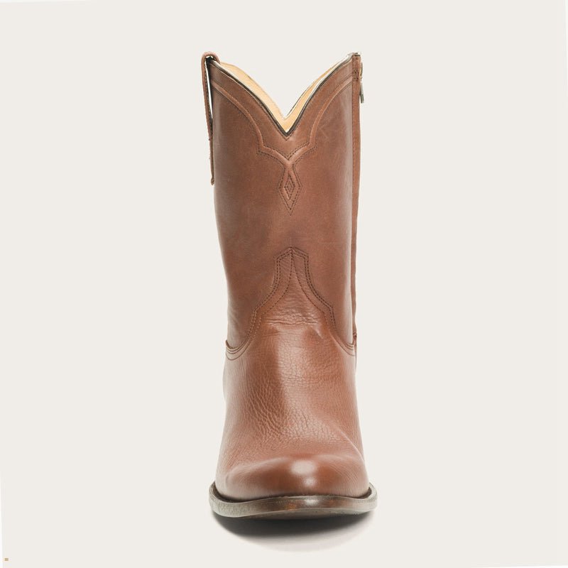 Brown Stetson Rancher Zip Men's Boots | UK 97GAJNEKF