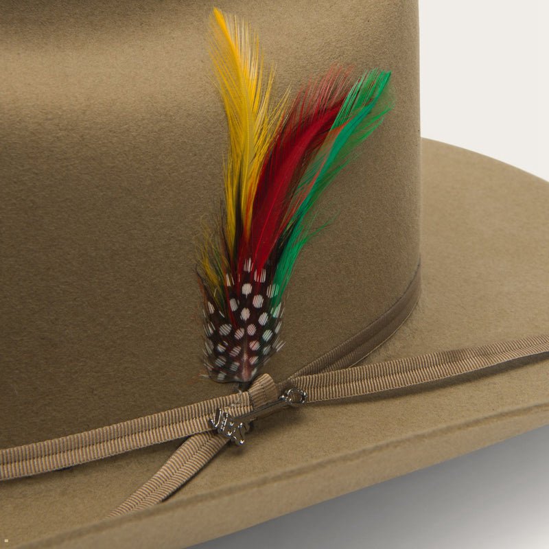 Brown Stetson Range 6x Women's Cowboy Hats | UK 19HAMIECB