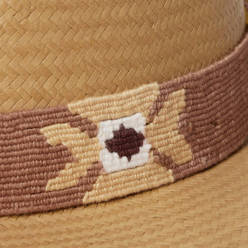 Brown Stetson Sol Straw Fedora Men's Outdoor Hats | UK 02EDNFGMB