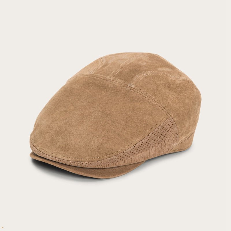 Brown Stetson Wind River Men's Caps | UK 07YHEXKNT