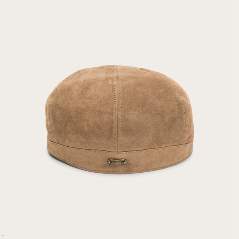 Brown Stetson Wind River Men's Caps | UK 07YHEXKNT