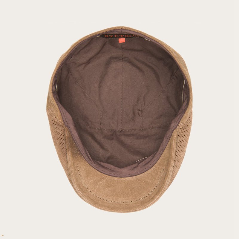 Brown Stetson Wind River Men's Caps | UK 07YHEXKNT