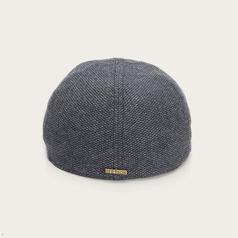 Grey Stetson Dart Men's Caps | UK 54ZWJNKUT