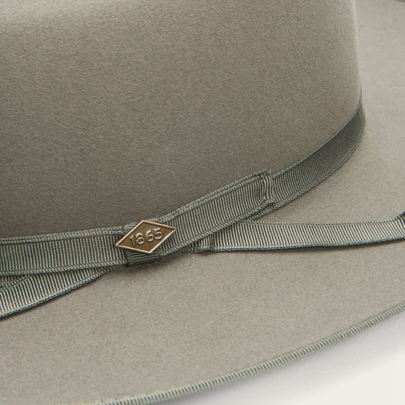 Grey Stetson Pure Open Road Men's Fedoras | UK 49UERZVQY