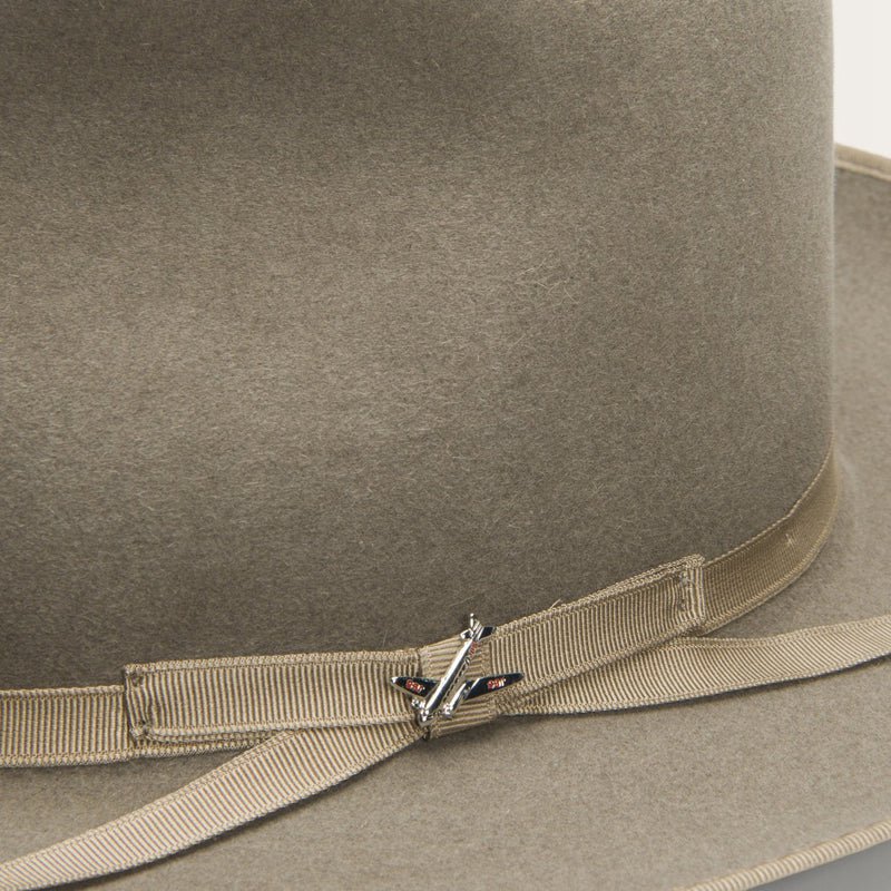 Grey Stetson Stratoliner Men's Fedoras | UK 02SFNZTKL