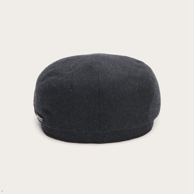 Grey Stetson Virgin Wool Cashmere Driver Women's Caps | UK 06JGTEOVU