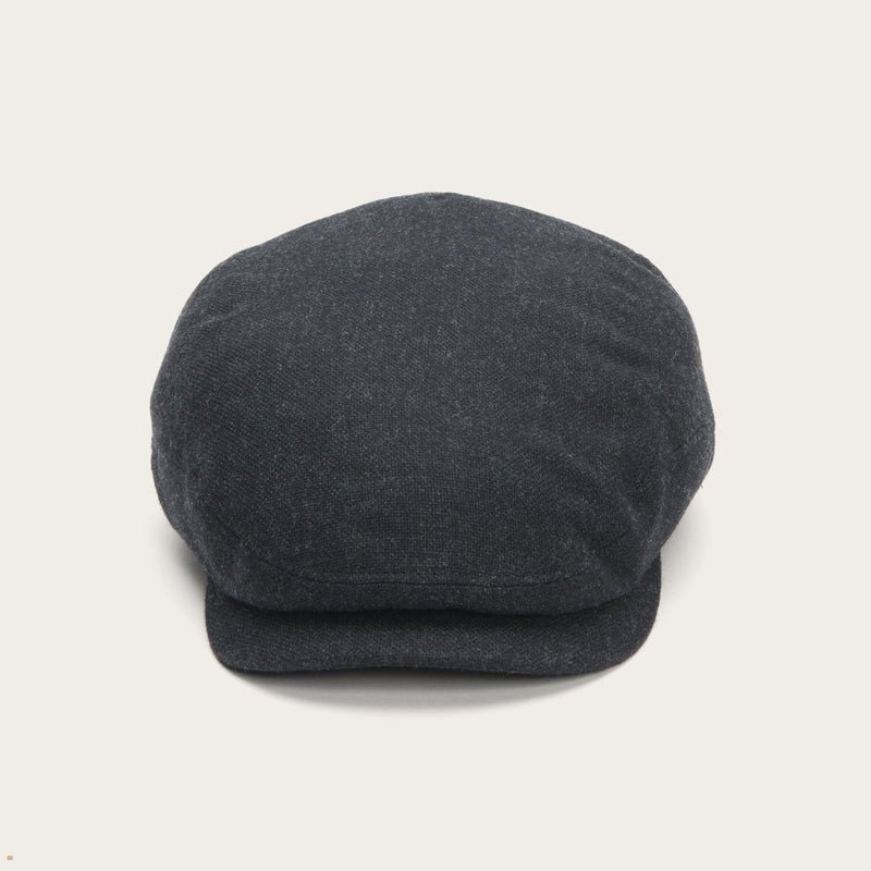 Grey Stetson Virgin Wool Cashmere Driver Women\'s Caps | UK 06JGTEOVU