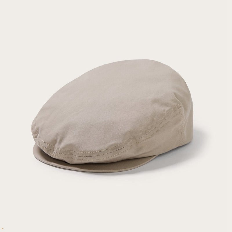 Khaki Stetson Cambridge All-Weather Ivy Women's Caps | UK 93WUBDMRP