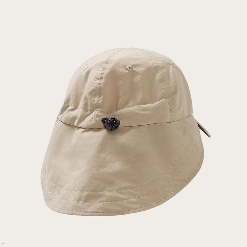 Khaki Stetson Runoff 'No Fly Zone' Ball Cap Women's Outdoor Hats | UK 34QDZEIGT