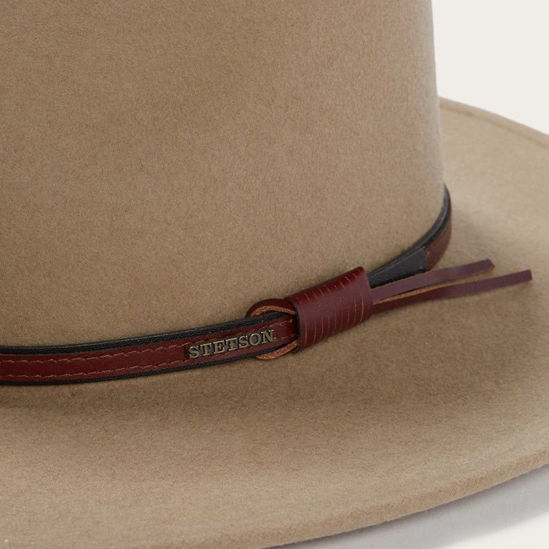 Light Brown Stetson Bozeman Men's Outdoor Hats | UK 01VJCOQPD