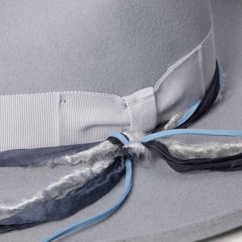 Light Grey Stetson Oceanus Women's Fedoras | UK 46OEXTAHQ