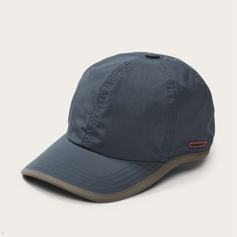 Navy Stetson Premium Protective Outdoor Men's Caps | UK 67IAXCSGW