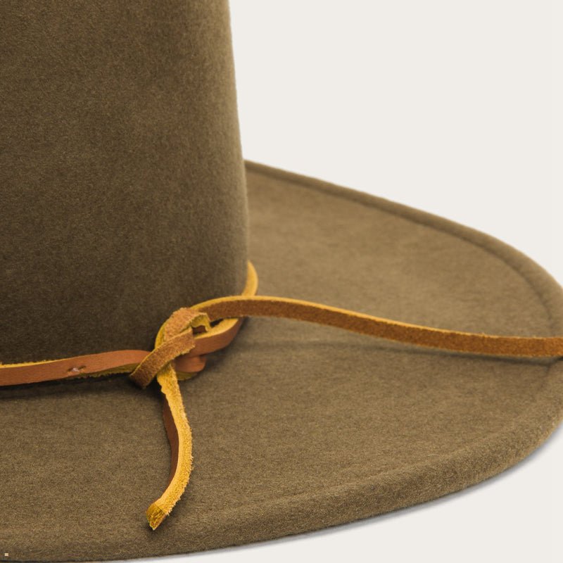 Olive Stetson Clapton Men's Outdoor Hats | UK 98RLIFBEC