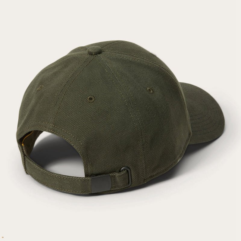 Olive Stetson Freshwater Angling Baseball Women's Caps | UK 72FHKPRQJ