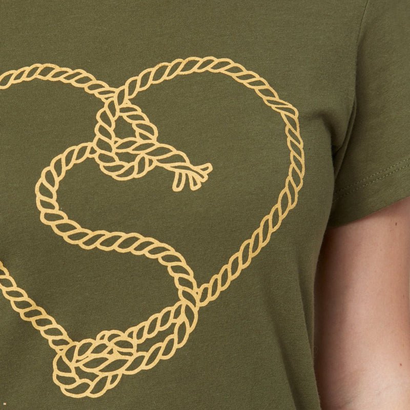 Olive Stetson Jane B. Rope Women's T-Shirts | UK 01CPGVTHZ